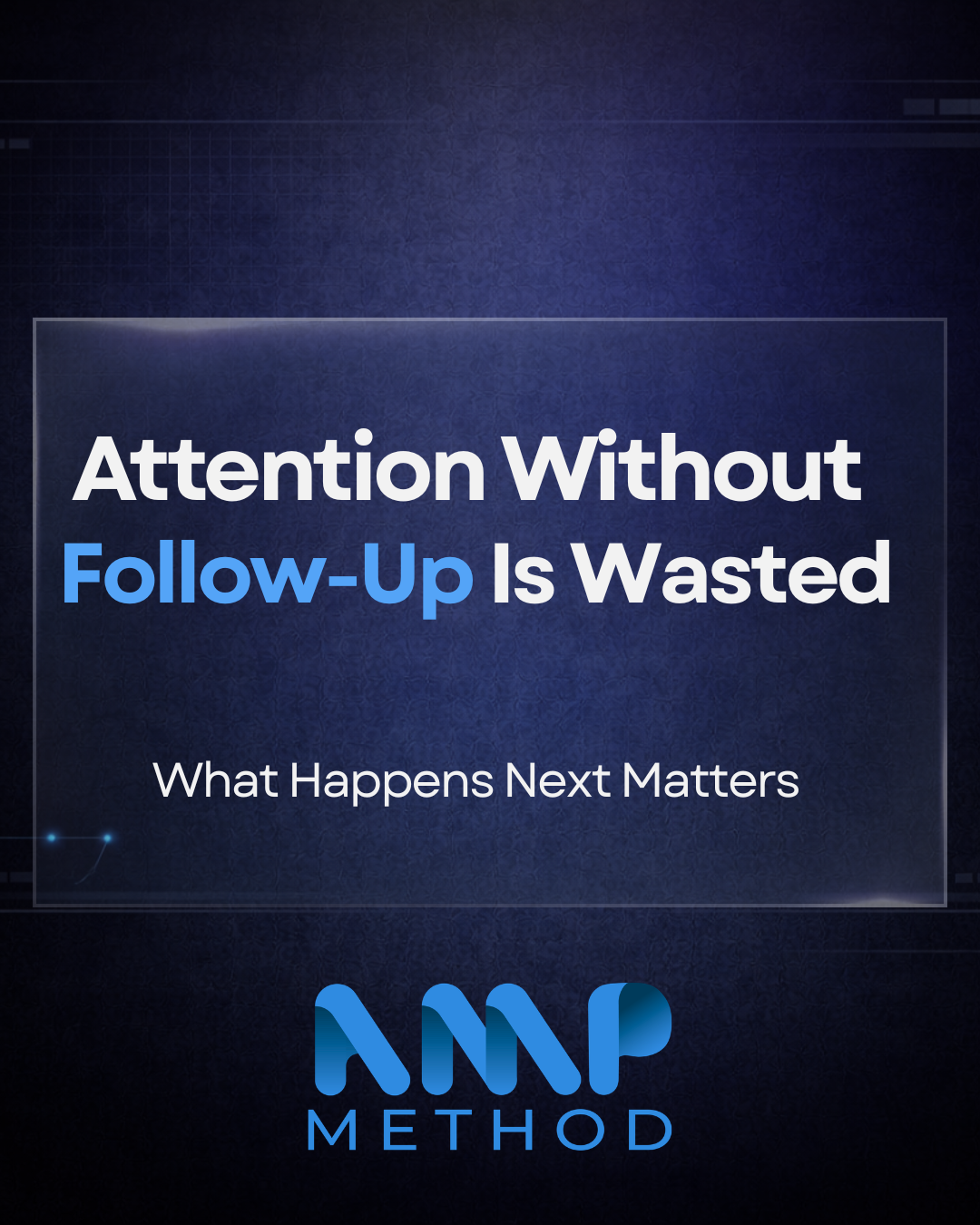 Aviva Marketing attention without follow-up is wasted campaign