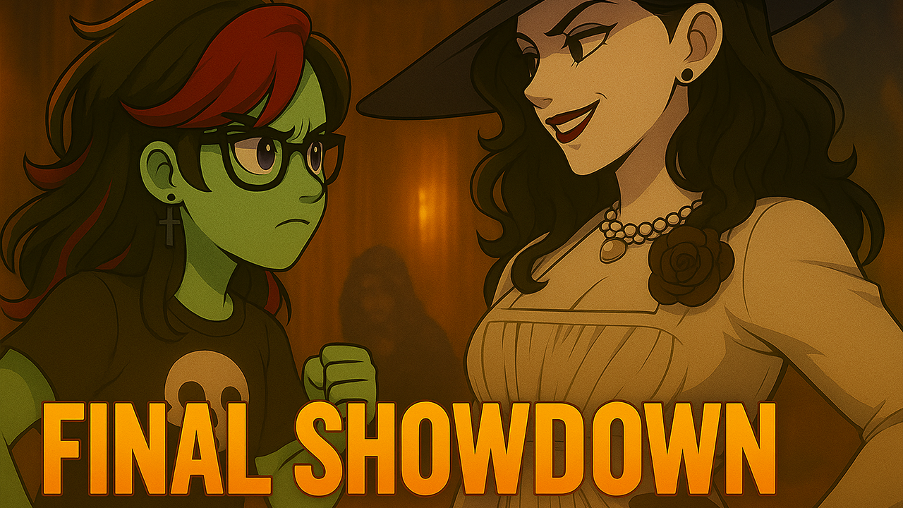 Final Showdown two character confrontation