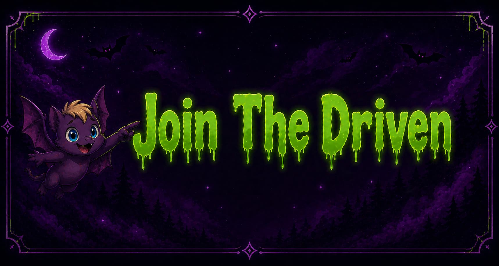 Join The Driven subscribe panel